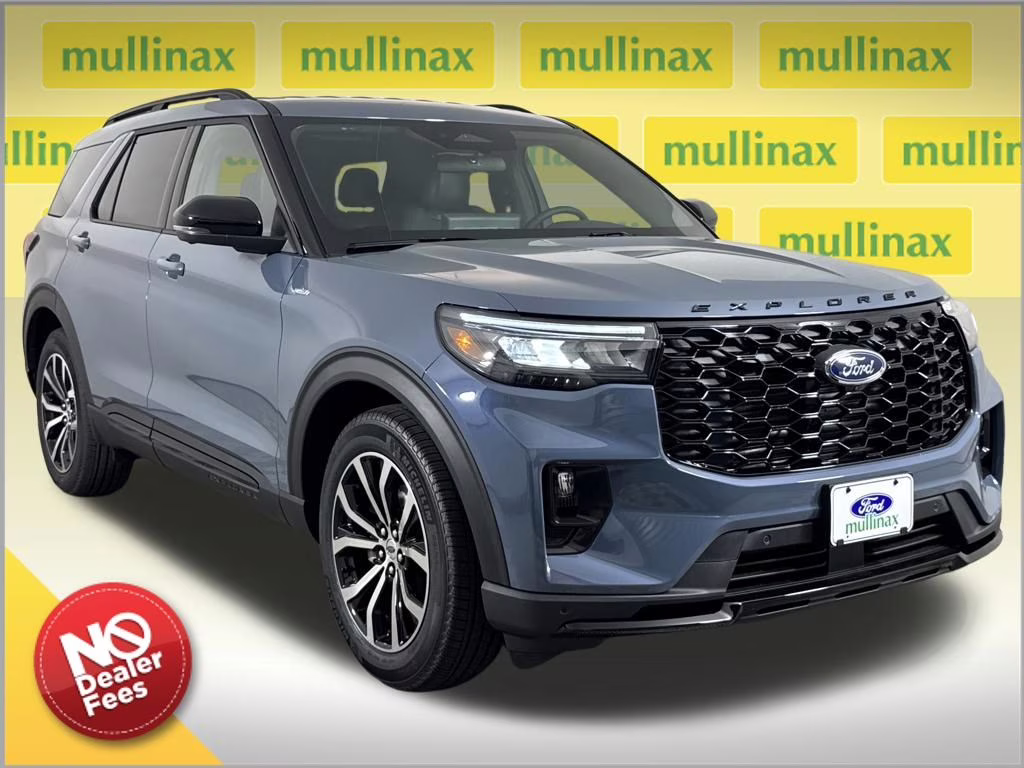 2026 Vapor Blue Metallic Ford Explorer ST-Line RWD SUV