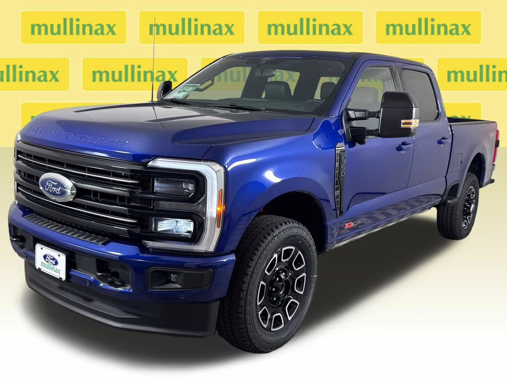 2026 Argon Blue Metallic Ford Super Duty F-350 SRW Platinum 4X4 Truck