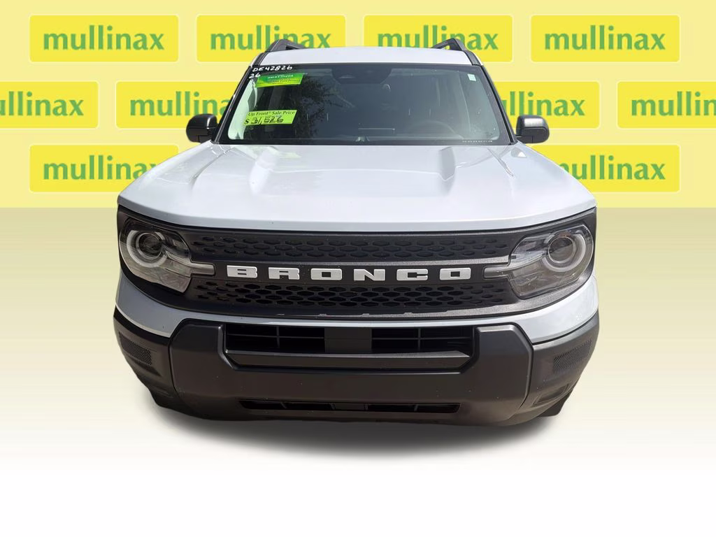 2026 White Metallic Ford Bronco Sport Big Bend 4X4 SUV