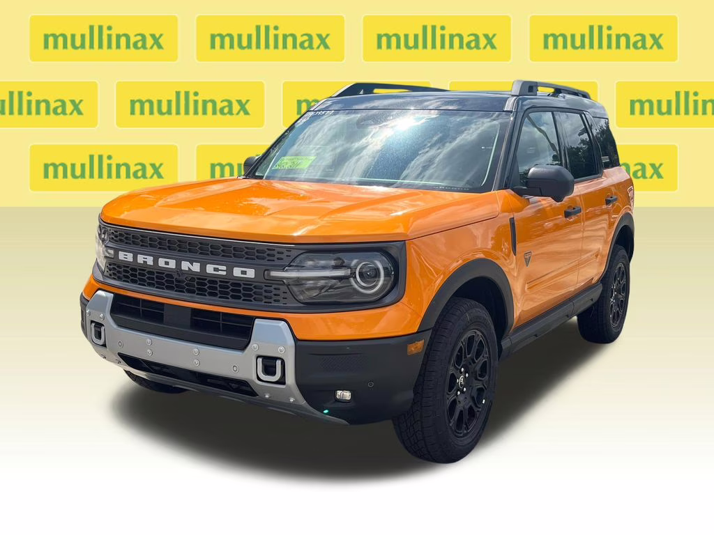 2026 Orange Fury Metallic Tri-Coat Ford Bronco Sport Badlands 4X4 SUV