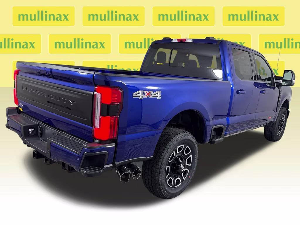 2026 Argon Blue Metallic Ford Super Duty F-350 SRW Platinum 4X4 Truck