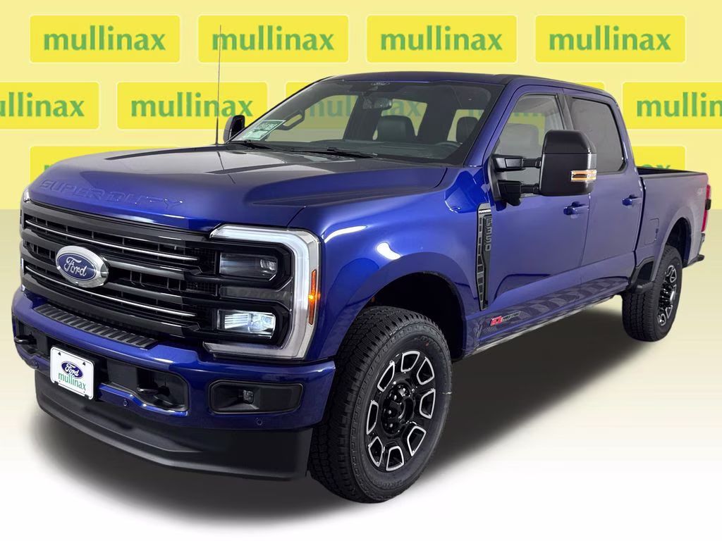 2026 Argon Blue Metallic Ford Super Duty F-350 SRW Platinum 4X4 Truck