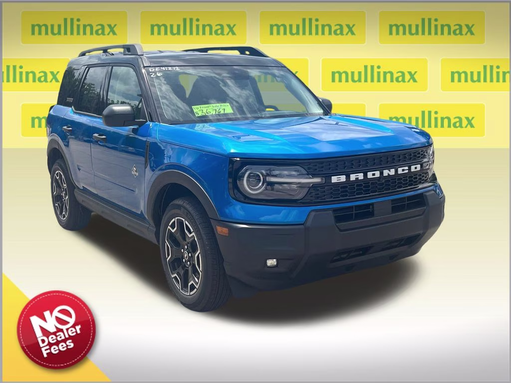 2026 Blue Metallic Ford Bronco Sport Outer Banks 4X4 SUV