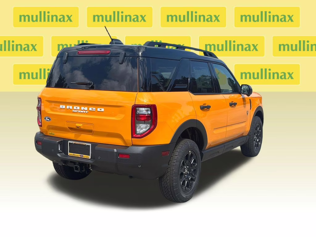2026 Orange Fury Metallic Tri-Coat Ford Bronco Sport Badlands 4X4 SUV