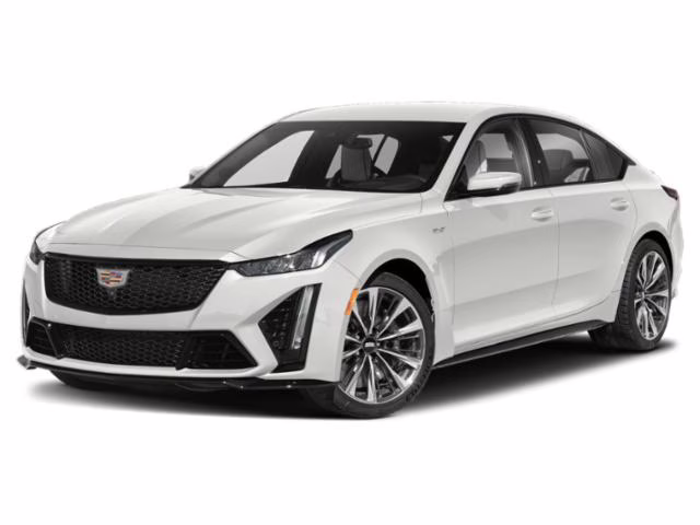 2023 Summit White Cadillac CT5 V-Series RWD Sedan