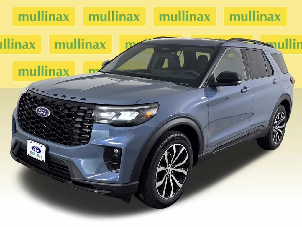 2026 Vapor Blue Metallic Ford Explorer ST-Line RWD SUV