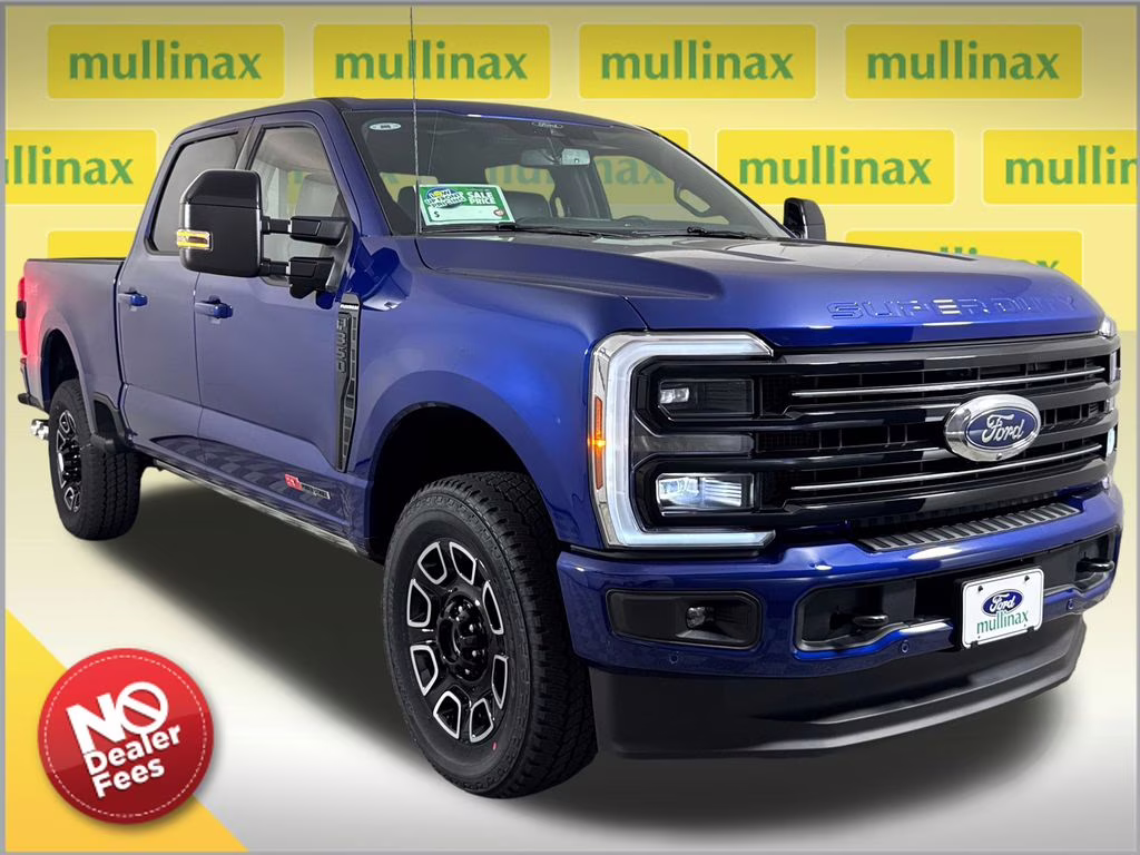 2026 Argon Blue Metallic Ford Super Duty F-350 SRW Platinum 4X4 Truck