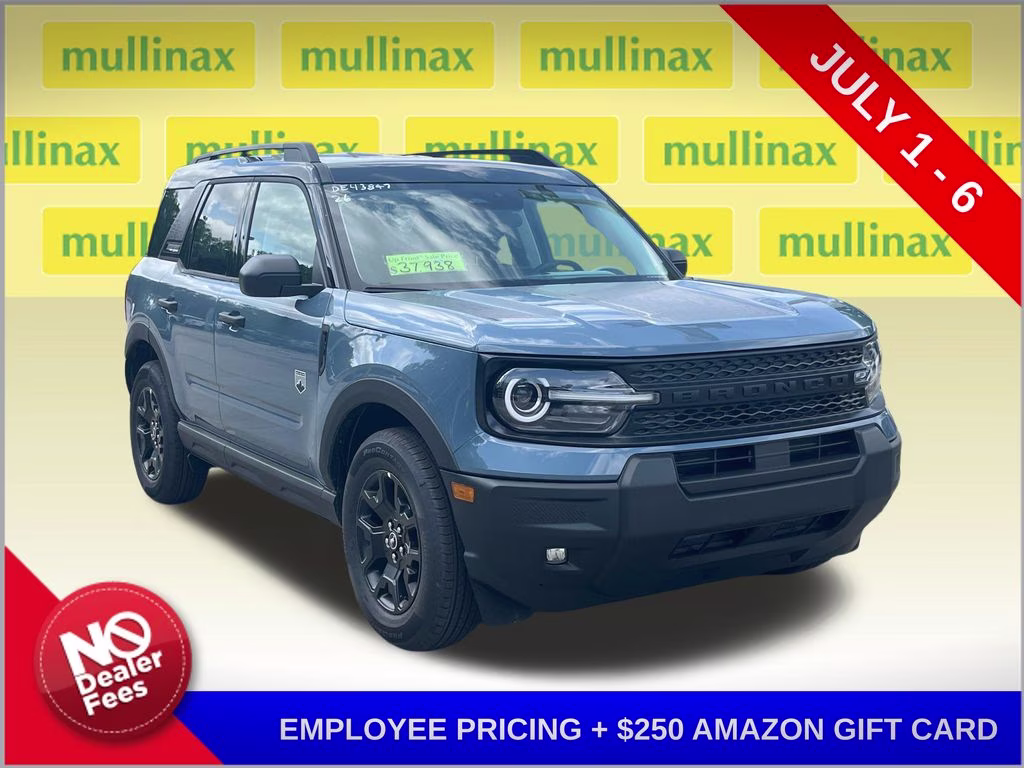2026 Azure Gray Metallic Ford Bronco Sport Big Bend 4X4 SUV