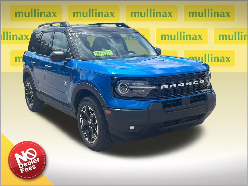 2026 Blue Ford Bronco Sport Outer Banks 4X4 SUV