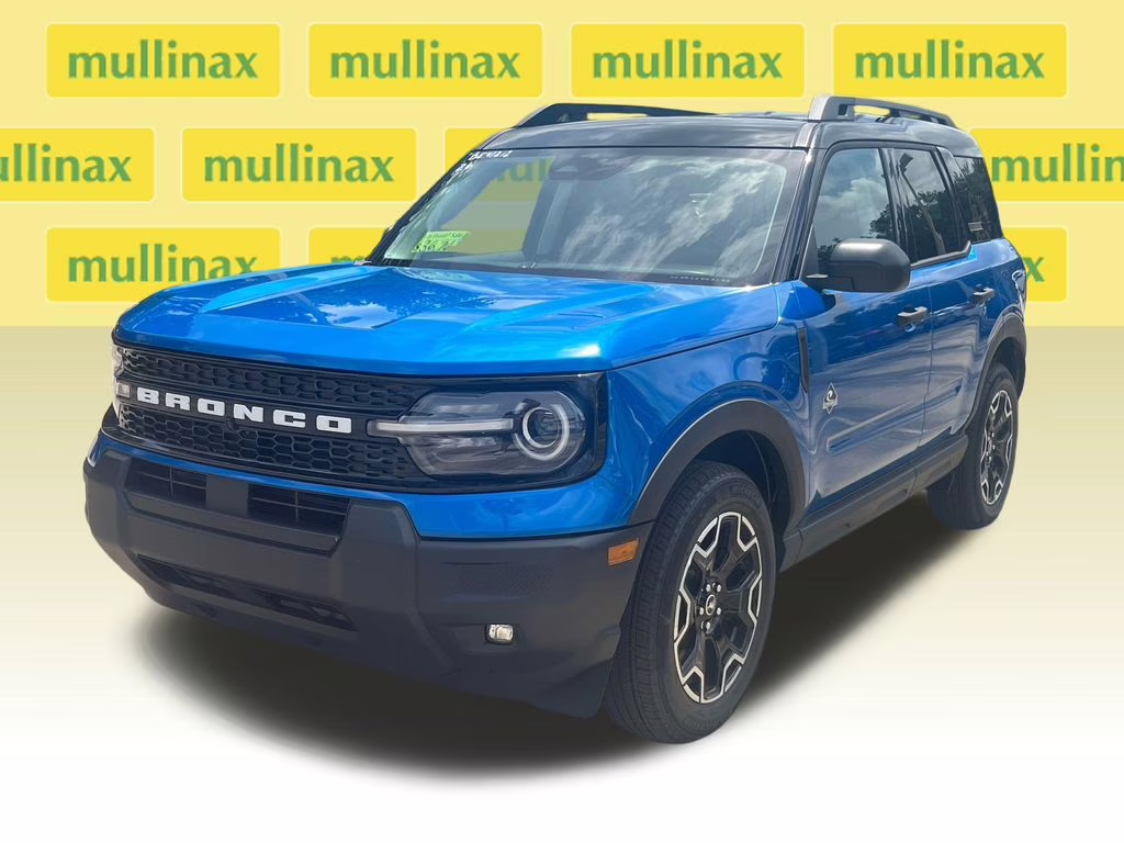 2026 Blue Ford Bronco Sport Outer Banks 4X4 SUV