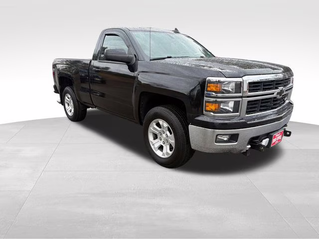 2015 Black Chevrolet Silverado 1500 LT 4X4 Truck
