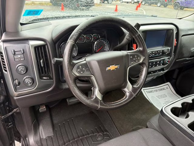 2015 Black Chevrolet Silverado 1500 LT 4X4 Truck