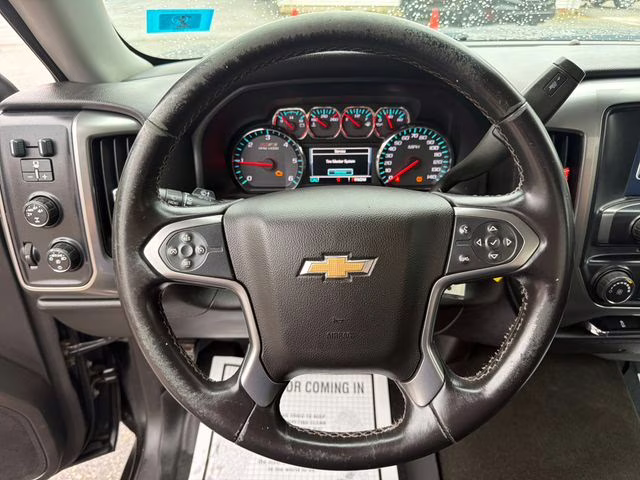2015 Black Chevrolet Silverado 1500 LT 4X4 Truck
