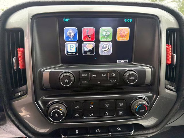 2015 Black Chevrolet Silverado 1500 LT 4X4 Truck