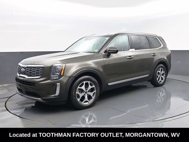 2020 Dark Moss Kia Telluride EX AWD SUV