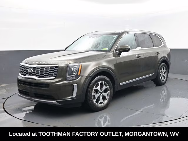 2020 Dark Moss Kia Telluride EX AWD SUV