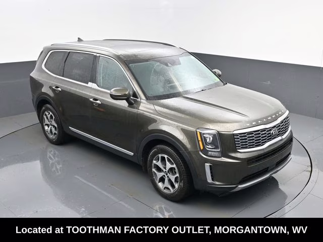 2020 Dark Moss Kia Telluride EX AWD SUV