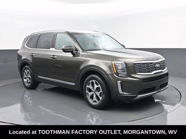 2020 Dark Moss Kia Telluride EX AWD SUV