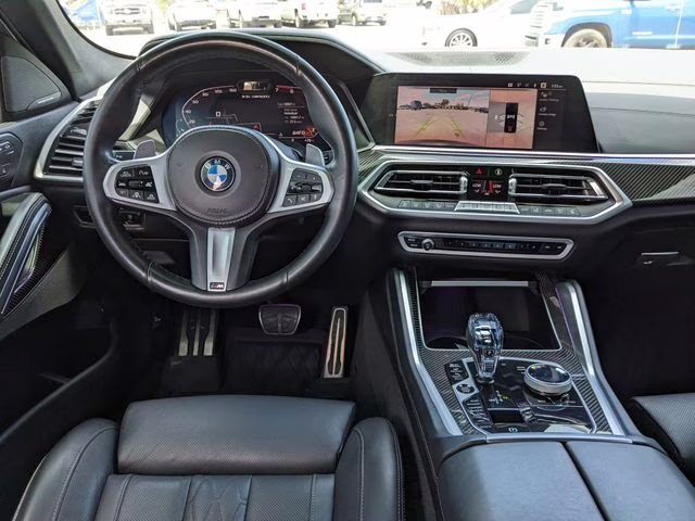 2022 Black Sapphire Metallic BMW X6 M50i AWD SUV