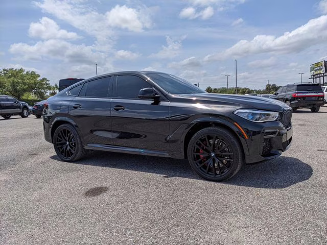 2022 Black Sapphire Metallic BMW X6 M50i AWD SUV