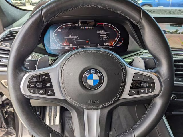 2022 Black Sapphire Metallic BMW X6 M50i AWD SUV