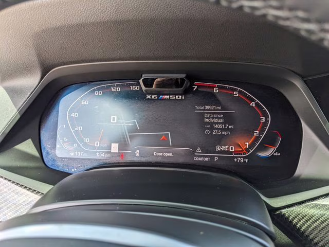 2022 Black Sapphire Metallic BMW X6 M50i AWD SUV
