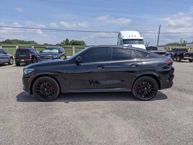 2022 Black Sapphire Metallic BMW X6 M50i AWD SUV