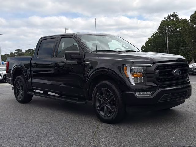 2023 Black Metallic Ford F-150 XLT RWD Truck