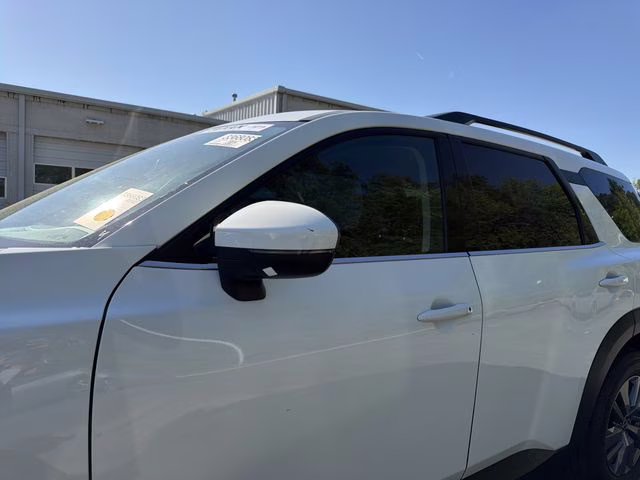 2024 Glacier White Nissan Pathfinder SV FWD SUV