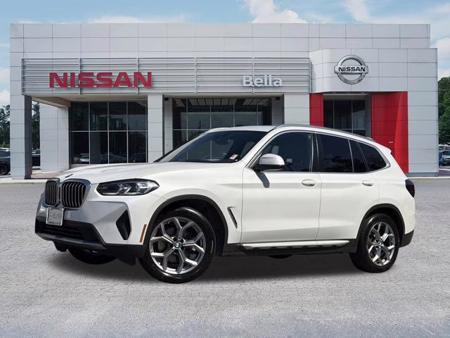 2024 White Metallic BMW X3 sDrive30i RWD SUV