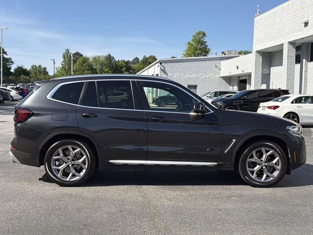 2024 Dark Graphite BMW X3 xDrive30i AWD SUV