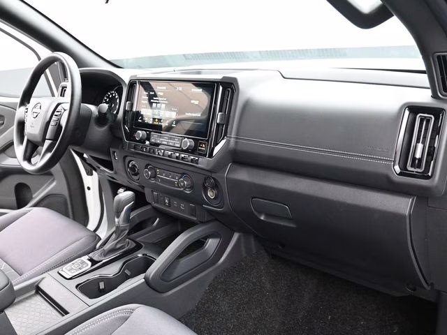 2026 Glacier White Nissan Frontier SV 4X4 Truck