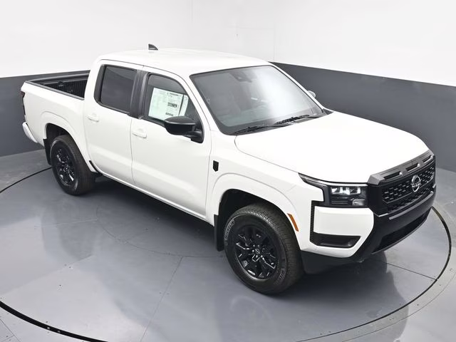 2026 Glacier White Nissan Frontier SV 4X4 Truck