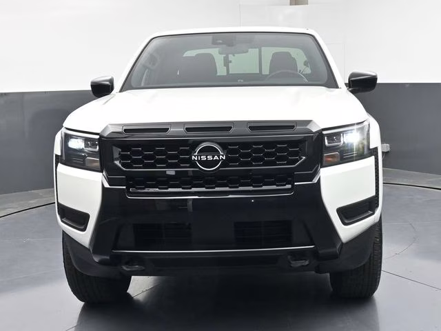 2026 Glacier White Nissan Frontier SV 4X4 Truck