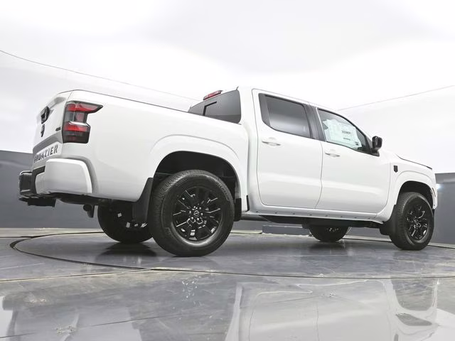 2026 Glacier White Nissan Frontier SV 4X4 Truck