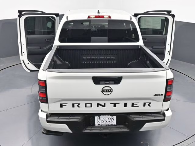 2026 Glacier White Nissan Frontier SV 4X4 Truck