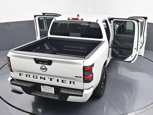 2026 Glacier White Nissan Frontier SV 4X4 Truck
