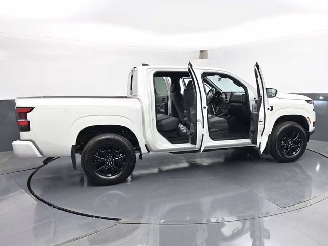 2026 Glacier White Nissan Frontier SV 4X4 Truck