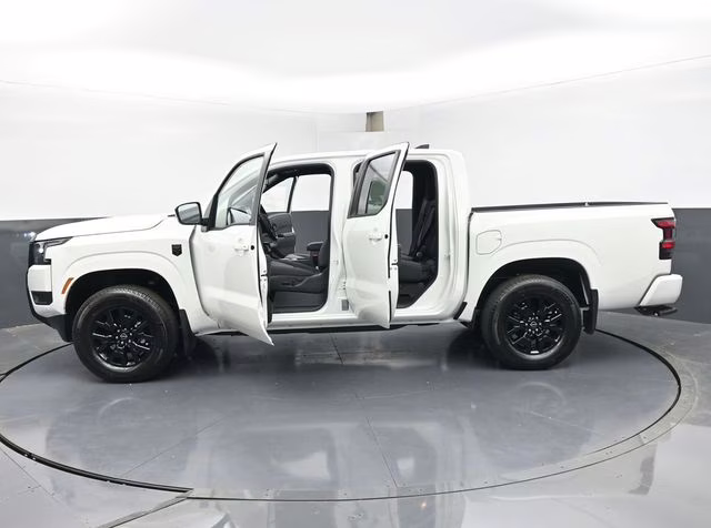 2026 Glacier White Nissan Frontier SV 4X4 Truck
