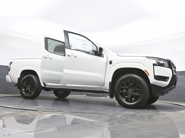 2026 Glacier White Nissan Frontier SV 4X4 Truck