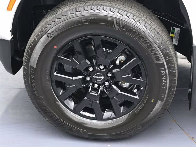 2026 Glacier White Nissan Frontier SV 4X4 Truck