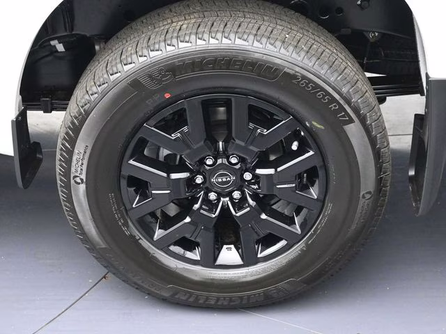 2026 Glacier White Nissan Frontier SV 4X4 Truck