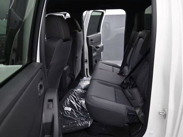 2026 Glacier White Nissan Frontier SV 4X4 Truck