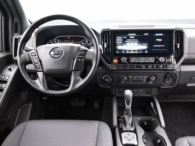 2026 Glacier White Nissan Frontier SV 4X4 Truck