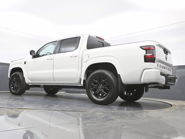 2026 Glacier White Nissan Frontier SV 4X4 Truck