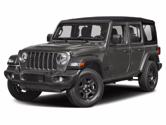 2024 Granite Crystal Metallic Clearcoat Jeep Wrangler Rubicon 4X4 SUV