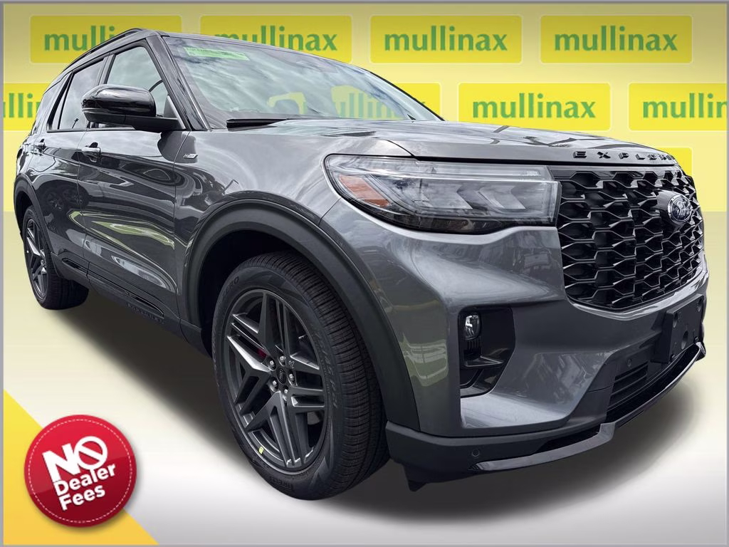2026 Gray Ford Explorer ST-Line RWD SUV