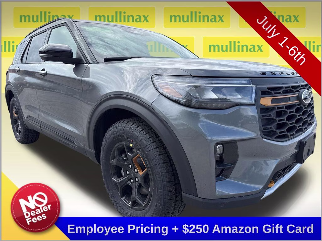 2026 Carbonized Gray Metallic Ford Explorer Tremor 4X4 SUV