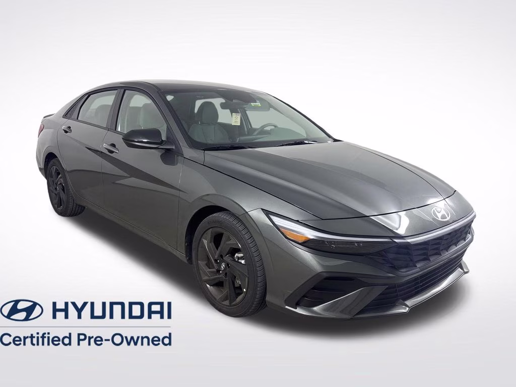 2026 Amazon Gray Hyundai Elantra SEL Sport FWD Sedan