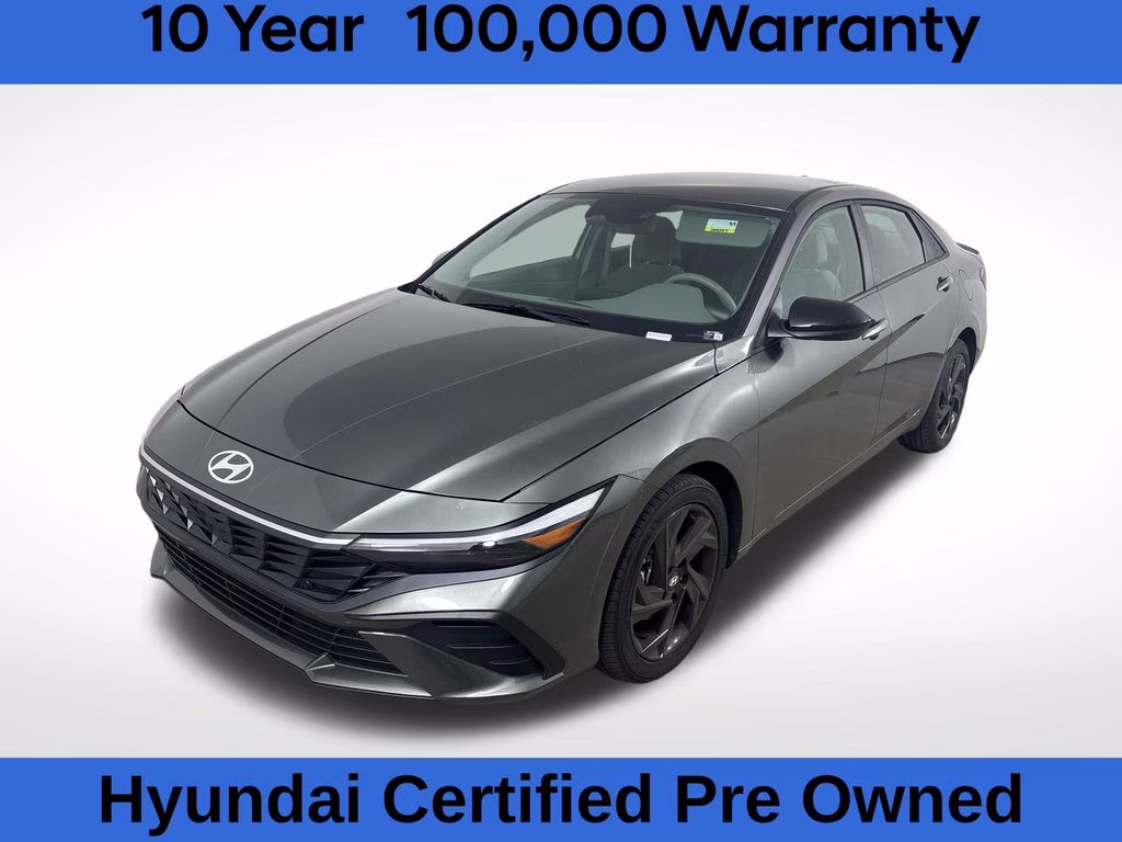 2026 Amazon Gray Hyundai Elantra SEL Sport FWD Sedan